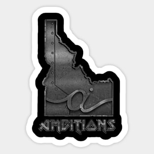 Ambitions Metal Sticker